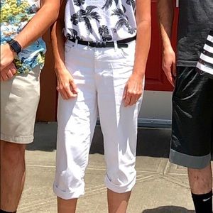 White capris size 101